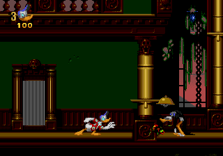 Donald in Maui Mallard screenshot 3 for Sega Mega Drive